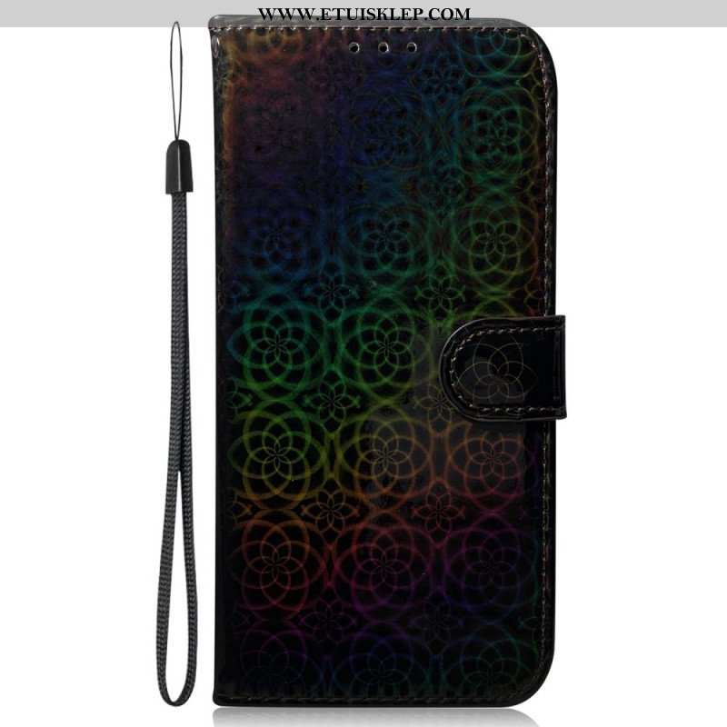 Etui Folio do Honor Magic 5 Lite Styl Dyskotekowy